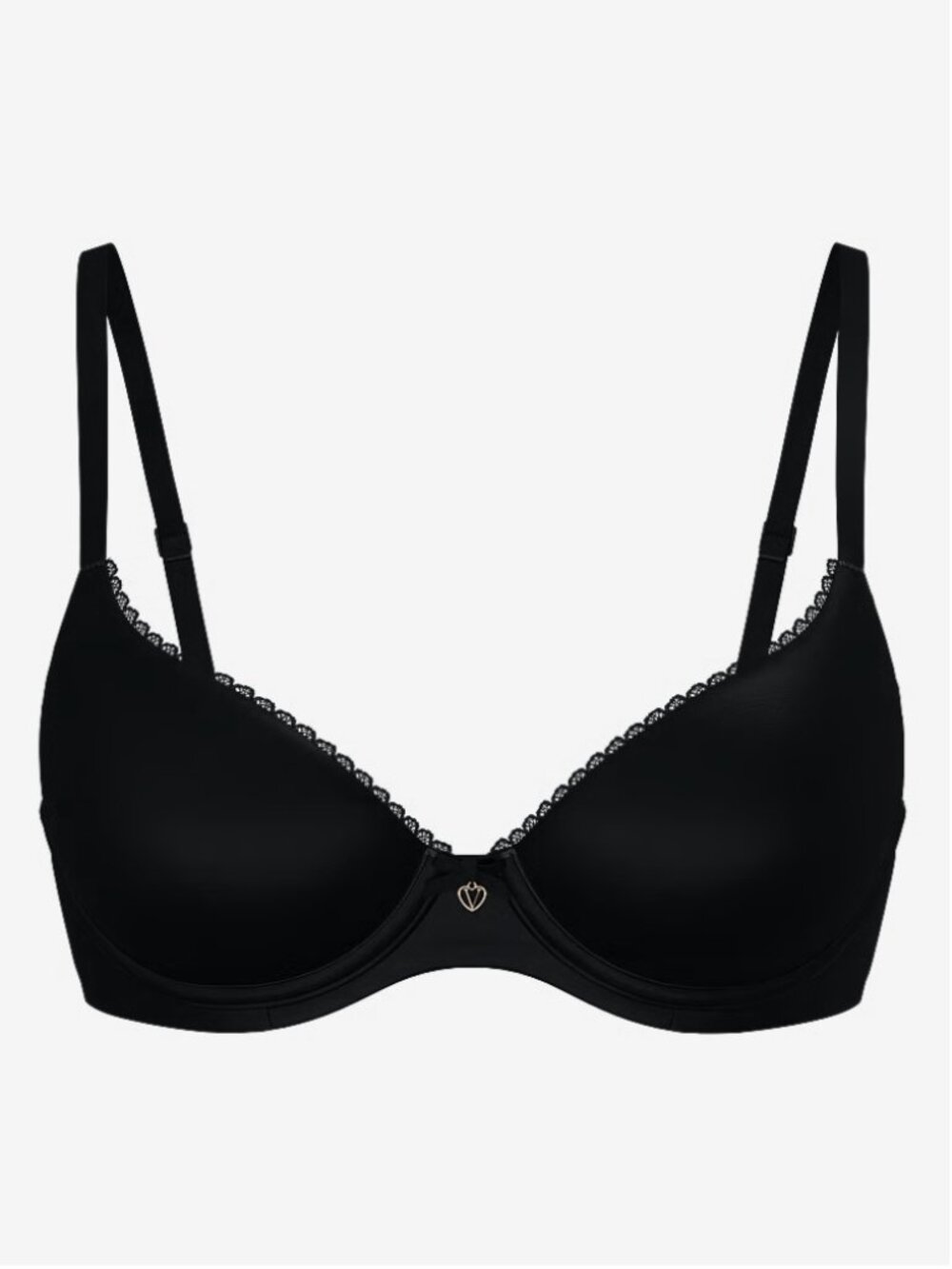 VICTORIA'S SECRET Body By Victoria Smooth Demi Bra, Black - 34DDD